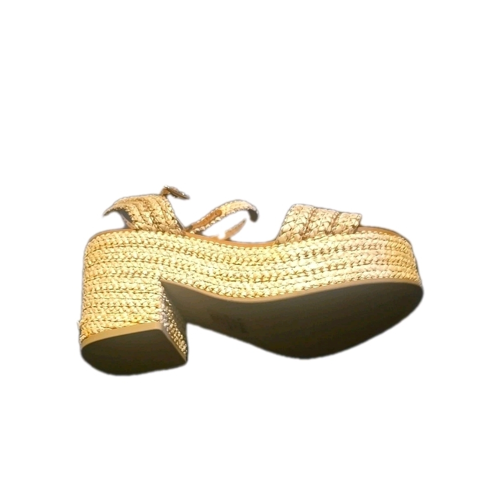 Soda Tan Espadrille Platform Sandals